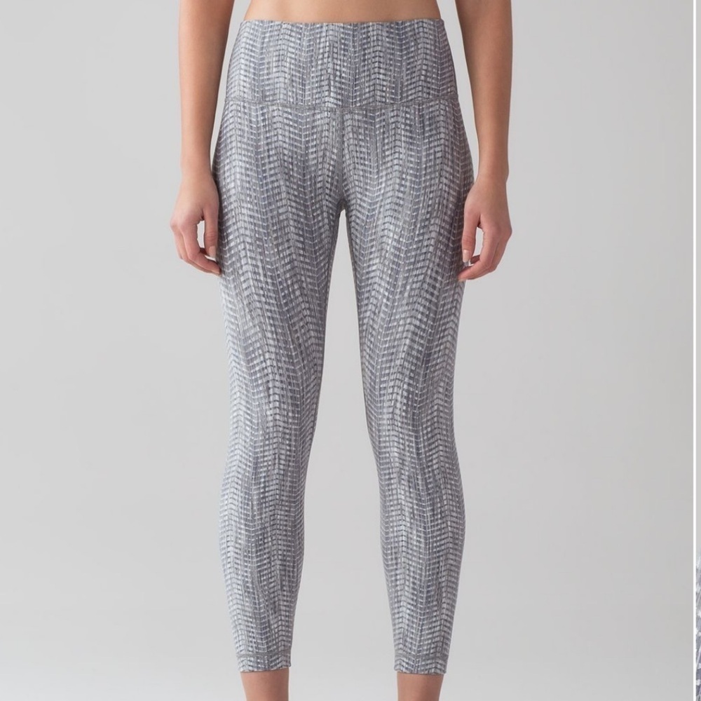 LULULEMON Wunder Under Hi-Rise 7/8 Tight *25" Sz 6